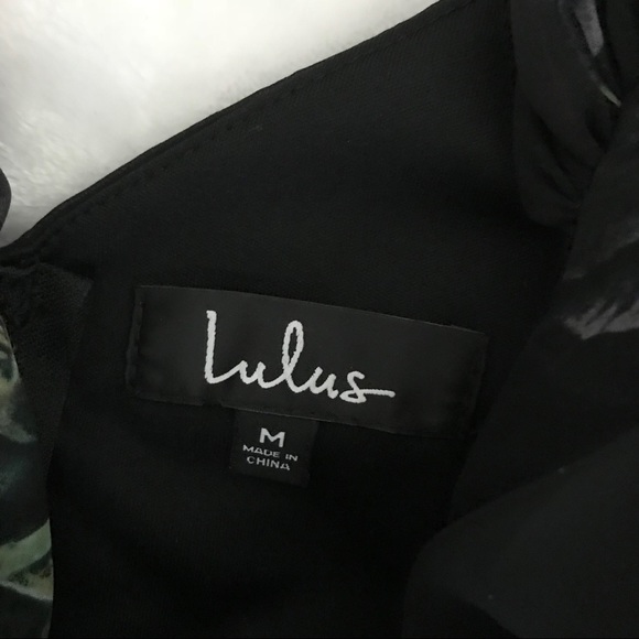 Lulu’s Floral Maxi Dress Medium - Picture 5 of 6